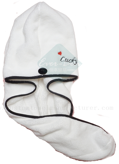 Microfiber Hair Towel Wrap Bulk Hair Drying Turban supplier Hair Dry hat factory Hair Towel wrap producer